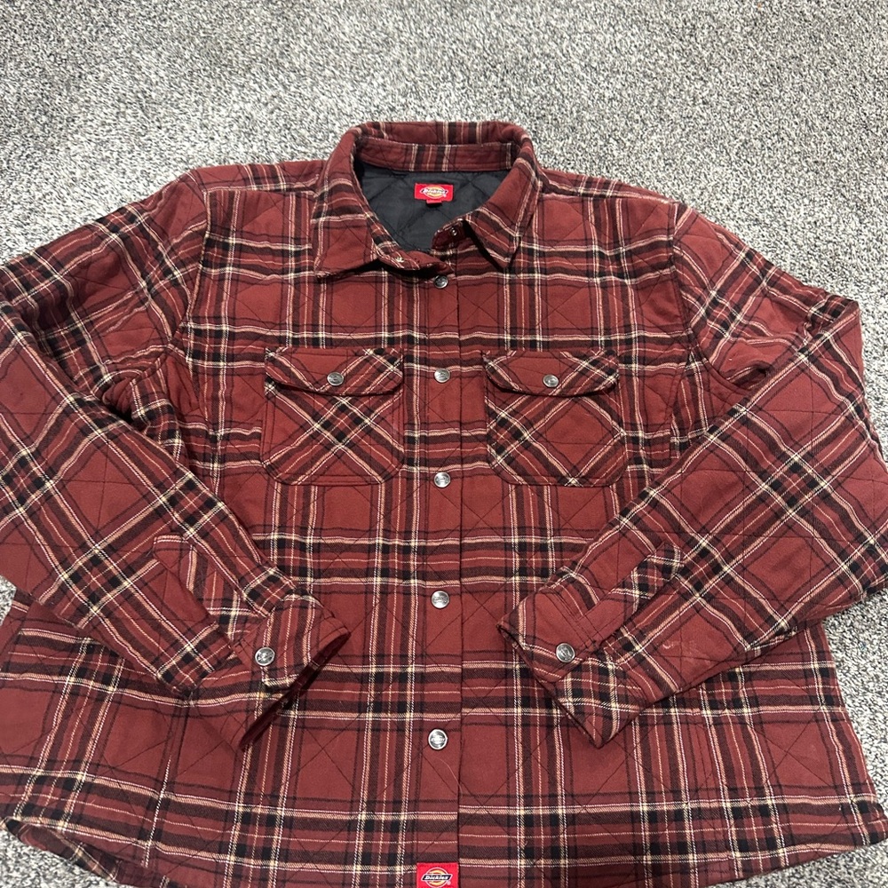Dickies flannel coat